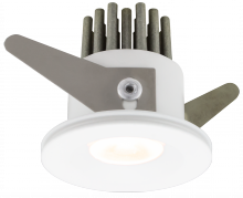 American Lighting RMS12-30-401-WH - 42MM MINI RECESSED, LED 3000K, 1W, 100LM, 30° BEAM, WHITE FINISH