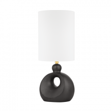 Hudson Valley L1850-AGB/CHM - 1 LIGHT TABLE LAMP