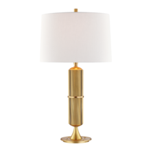 Hudson Valley L1187-AGB - 1 LIGHT TABLE LAMP