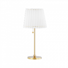 Mitzi by Hudson Valley Lighting HL476201-AGB - 1 Light Table Lamp