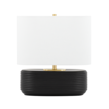 Mitzi by Hudson Valley Lighting HL435201-MB - 1 Light Table Lamp