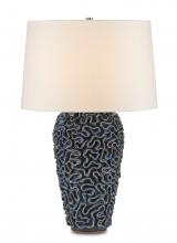 Currey 6000-0745 - Milos Blue Table Lamp