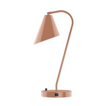 Montclair Light Works TLC415-19-L10 - 23&#34; J-Series LED Table Lamp, Terracotta