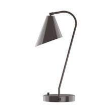 Montclair Light Works TLC415-51-L10 - 23&#34; J-Series LED Table Lamp, Architectural Bronze