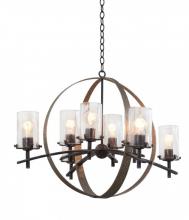 Kalco 7098VI - Irvine 8 Light Chandelier