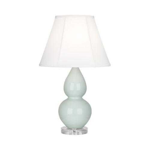 Celadon Small Double Gourd Accent Lamp