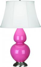 Robert Abbey 1609 - Schiaparelli Pink Double Gourd Table Lamp