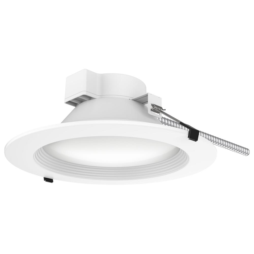 30 Watt Commercial LED Downlight; 10 in.; CCT Adjustable; 120-277 volt; Econo