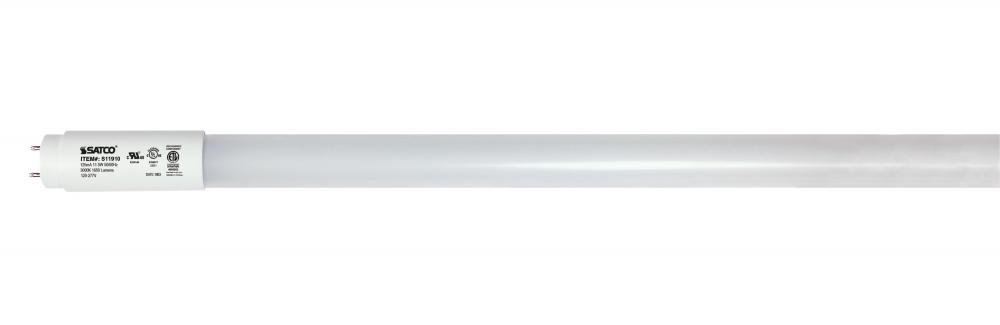 11.5 Watt T8 LED; 3000K; Medium Bi Pin base; 50000 Average rated hours; 120-277 Volt; Type B;