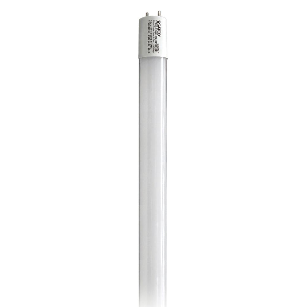 17 Watt T8 LED; 4Ft; 5000K; Medium Bi Pin base; 50000 Average rated hours; 2200 Lumens; Type B;