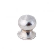 Satco Products Inc. 90/653 - Brass Pear Knob; 8/32; Nickel Finish