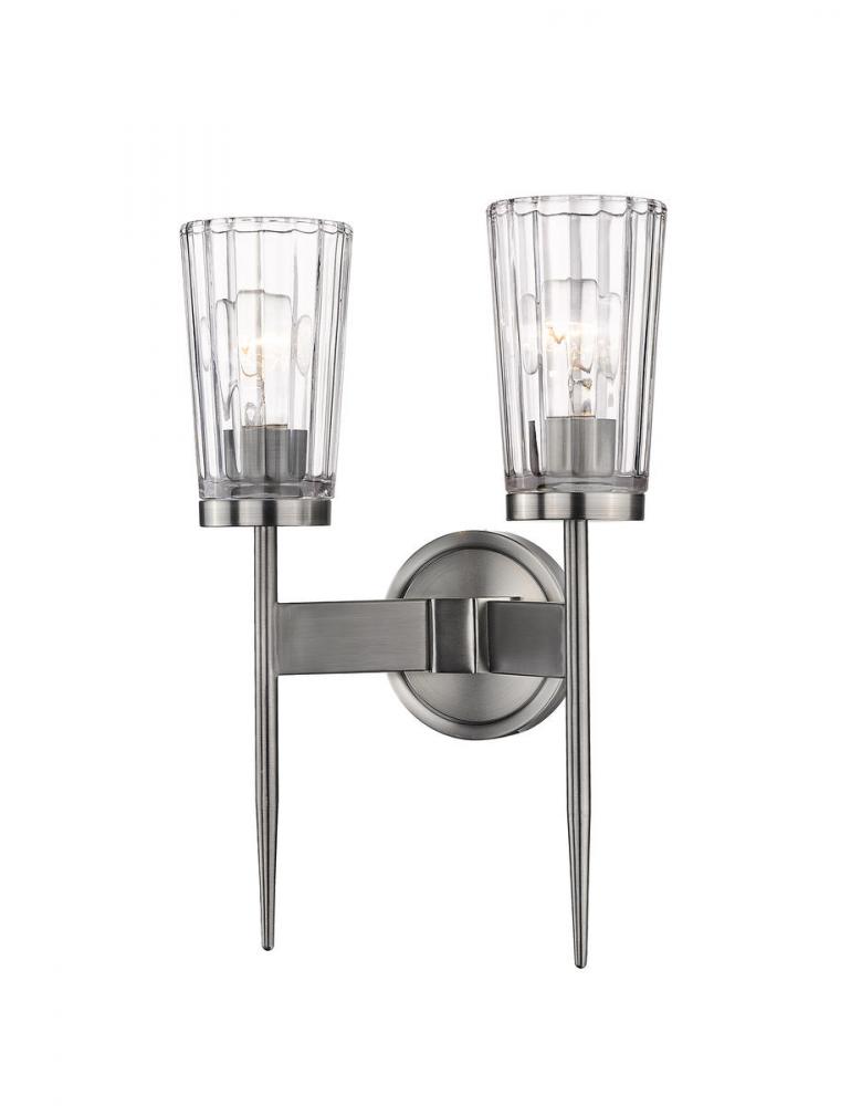 2 Light Wall Sconce