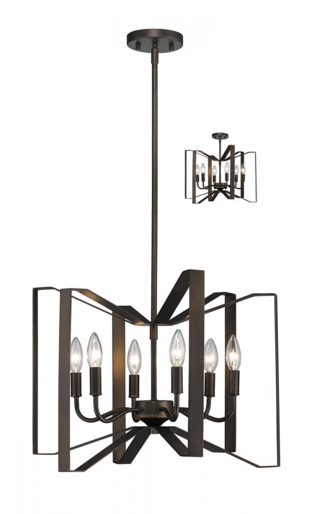 6 Light Chandelier