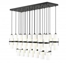  1946P-23L-MB - 23 Light Linear Chandelier