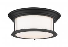 Z-Lite 2011F16-MB - 3 Light Flush Mount