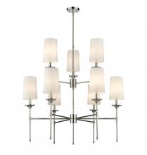 Z-Lite 3033-9PN - 9 Light Chandelier