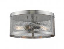 Z-Lite 331F12-BN - 2 Light Flush Mount