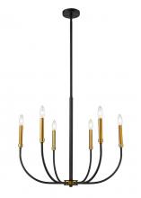 Z-Lite 479-6MB-OBR - 6 Light Chandelier