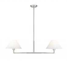 Z-Lite 744-42L-BN - 2 Light Chandelier