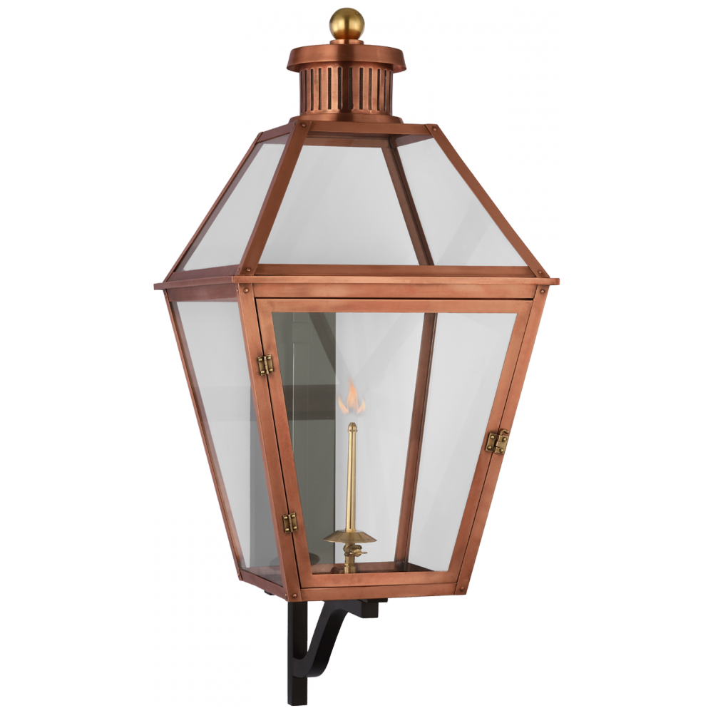 Stratford XL Bracketed Gas Wall Lantern