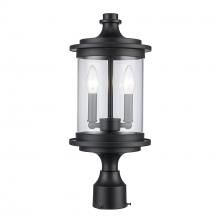 Trans Globe 51703 BK - PathLume 2 - Light Outdoor Post Mount