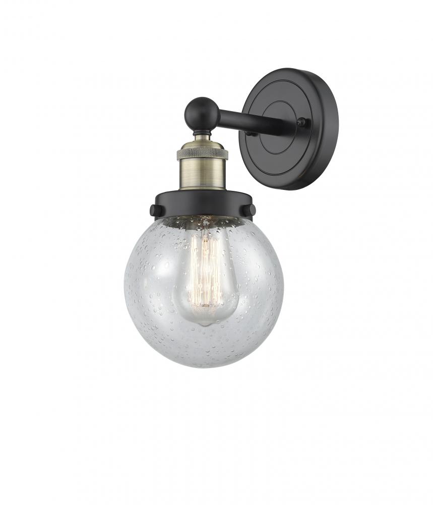 Beacon - 1 Light - 6 inch - Black Antique Brass - Sconce