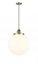 Innovations Lighting 201CSW-AB-G201-14 - Beacon - 1 Light - 14 inch - Antique Brass - Cord hung - Mini Pendant