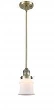 Innovations Lighting 201S-AB-G181S - Canton - 1 Light - 5 inch - Antique Brass - Stem Hung - Mini Pendant