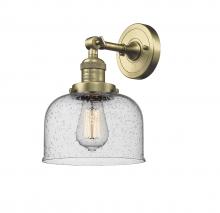 Innovations Lighting 203-AB-G74-LED - Bell - 1 Light - 8 inch - Antique Brass - Sconce