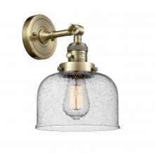 Innovations Lighting 203SW-AB-G74-LED - Bell - 1 Light - 8 inch - Antique Brass - Sconce