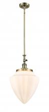 Innovations Lighting 206-AB-G661-12 - Bullet - 1 Light - 12 inch - Antique Brass - Stem Hung - Mini Pendant