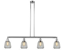 Innovations Lighting 214-PC-G142 - Chatham - 4 Light - 51 inch - Polished Chrome - Stem Hung - Island Light