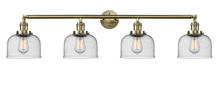 Innovations Lighting 215-AB-G74-LED - Bell - 4 Light - 44 inch - Antique Brass - Bath Vanity Light