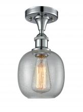 Innovations Lighting 516-1C-PC-G104 - Belfast - 1 Light - 6 inch - Polished Chrome - Semi-Flush Mount