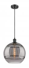 Innovations Lighting 516-1P-BK-G556-12SM - Rochester - 1 Light - 12 inch - Matte Black - Cord hung - Mini Pendant