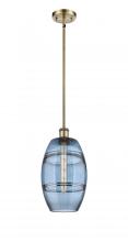 Innovations Lighting 516-1S-AB-G557-8BL - Vaz - 1 Light - 8 inch - Antique Brass - Mini Pendant