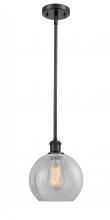 Innovations Lighting 516-1S-BK-G125 - Athens - 1 Light - 8 inch - Matte Black - Mini Pendant