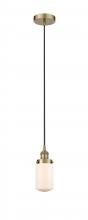 Innovations Lighting 616-1PH-AB-G311 - Dover - 1 Light - 5 inch - Antique Brass - Cord hung - Mini Pendant