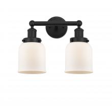 Innovations Lighting 616-2W-BK-G51 - Bell - 2 Light - 14 inch - Matte Black - Bath Vanity Light