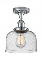 Innovations Lighting 916-1C-PC-G74-LED - Bell - 1 Light - 8 inch - Polished Chrome - Semi-Flush Mount