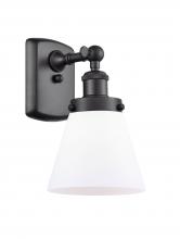 Innovations Lighting 916-1W-BK-G61 - Cone - 1 Light - 6 inch - Matte Black - Sconce