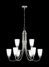 Generation Lighting 3120209-962 - Nine Light Chandelier