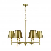 Capital 449761AD-707 - 6-Light Chandelier