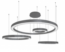 Avenue Lighting HF4444-BK - Aria Collection Hanging Chandelier