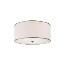 Kuzco Lighting Inc 58274 - Three Lamp Ceiling with Linen Drum Shade