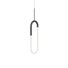 Kuzco Lighting Inc PD95108-BK - Huron 8-in Black LED Pendant