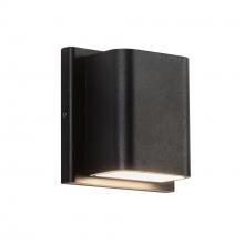 Kuzco Lighting Inc AT48403-BK-UNV-3CCT - Tolan 4-in Black LED All terior Wall