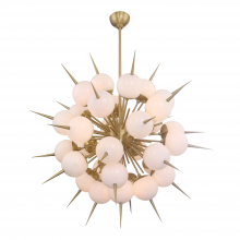 ZEEV Lighting CD10175-31-PB - 31-Light Globe Sputnik Chandelier