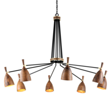 Corbett 280-08-SBK - UTOPIA 8LT CHANDELIER