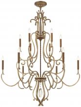 Minka Metropolitan N6559-690 - 12 LIGHT CHANDELIER